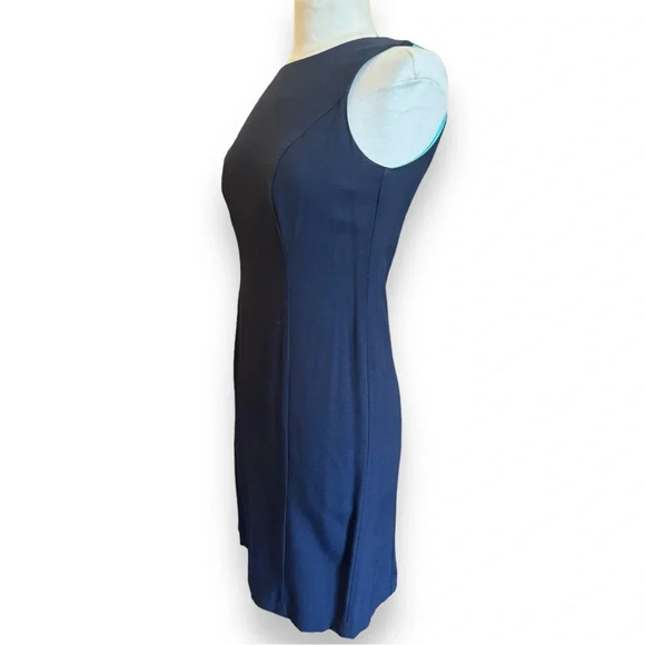 Vintage 80s 90s 2 Piece Dress Suit Set Office Blazer Jacket Dress Set - Picture 12 of 16